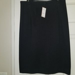 NWT - Philosophy Black Pencil Skirt. Size 10.